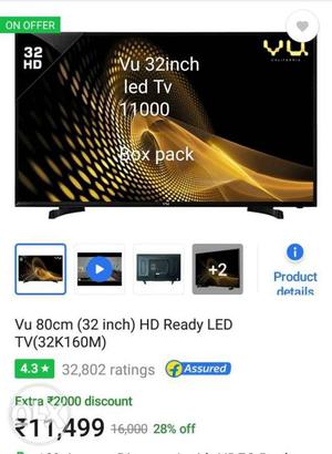 32" Vu LED TV