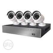 4 cctv HD camera and 4ch DVR, smps and 40mtr