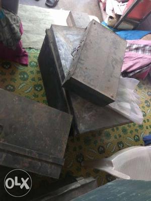 8 Old iron trunk for sell in very reasonable price