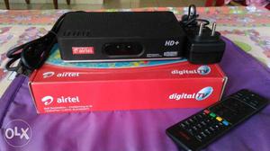 Airtel Dth HD+ set top box with very good