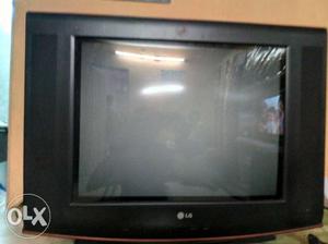 Black And Gray LCD TV