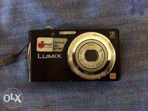 Black Lumix Compact Camera
