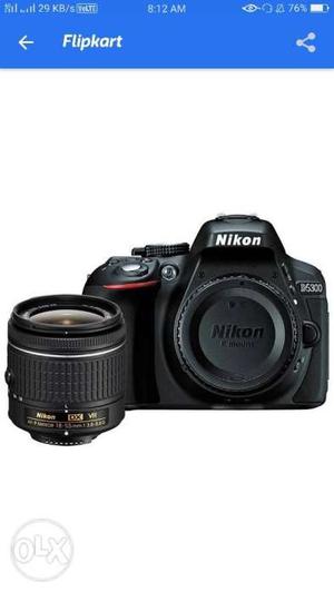 Black Nikon DSLR Camera Screenshot
