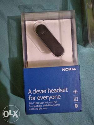 Black Nokia BH-110U Bluetooth Headset Box