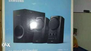 Black Samsung 2.1 Speaker System Box