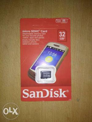 Black SanDisk Micro SD Card Pack