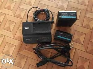 Black Sony Battery Charger