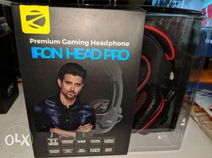 Brand New Gaming Head Phone Zebronics Iron Head Gaming 7.1