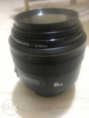 Brand new 1 month old Yongnuo 85mm lens for canon dslr