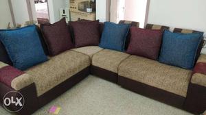 Brand new 6 seater sofa(fabric) for sale. 2 weeks