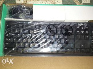 Brand new LOGI TECH keyboard and mouse with bill.
