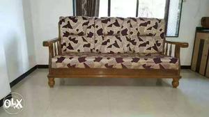 Brand new teakwood sofa