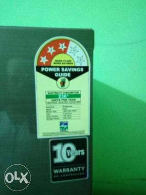 Brown Power Saving Guide Sticker