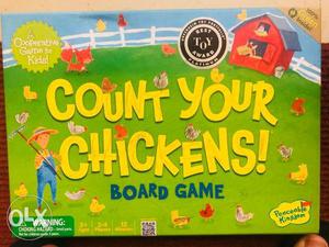 Count your chicken game 3+ Years (Almost New at Half Price)