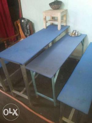 Desk bench 3 sets for tuition sales yonjari