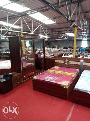 FREE Delivery at your place Manufacturing Piece Bedroom set.
