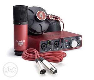 Focusrite complete recording package Used