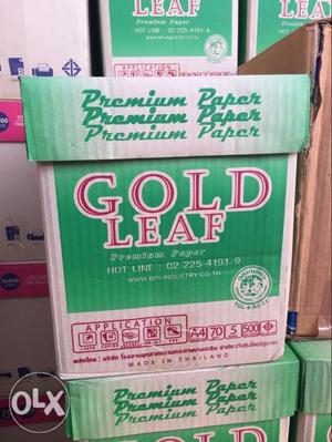 Gold Leaf Box Thailand material
