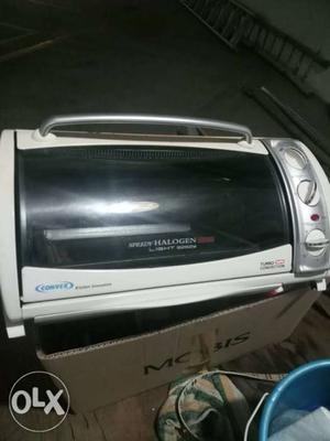 Gray And Black Black & Decker Toaster Oven