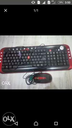 I ball keyboard and mouse partially working