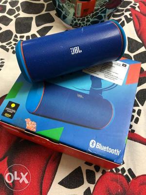 Jbl flip 2 blue with box 1.5 year old