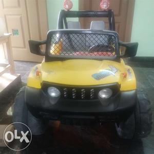 Kids car which run with chargeable battery