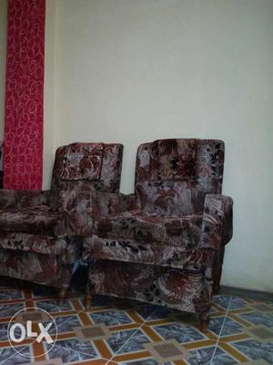 Luxury sofa set of pure sagwan wood available for