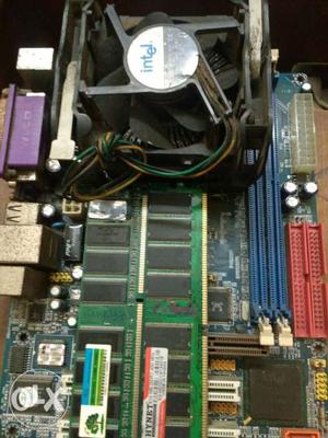 MSI am2board with 3gb ram SMPS hardisk P4 board