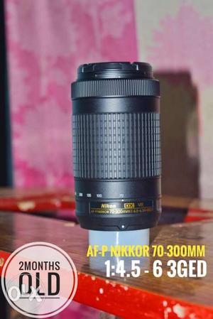 Nikkor AF-P DX NIKKOR mm f/G ED VR Lens