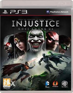 PS 3 Injustice Gods Among Us Brand New Condition 18 Days old