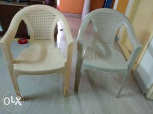 Plastic chairs