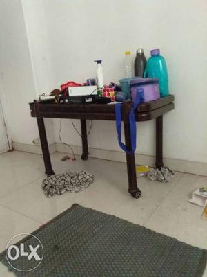Plastic table.. For bedroom or kitchen