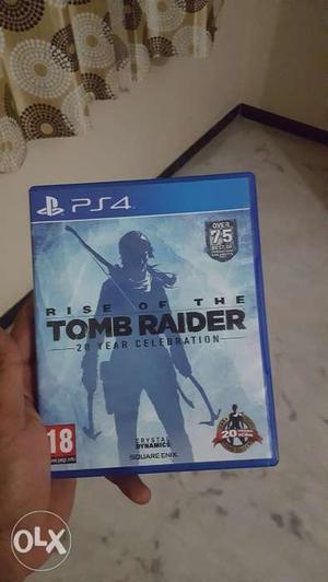 Raise of Tomb Raider PS4 for sale. Just 6 days