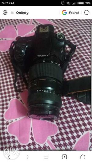 Sony A58 with 2 lens 55mm and 300mm Lens Kit