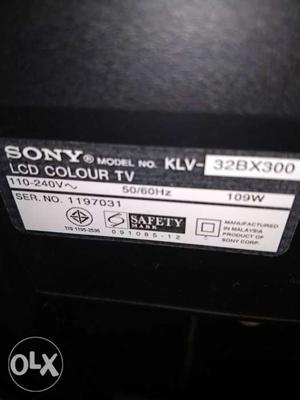 Sony LCD Television