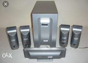 Sony Only 5 Speakers And Big Double Sub Woofer For Sale. Rs