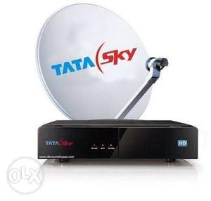 Tata Sky HD set top box & Dish Set 5 month used only