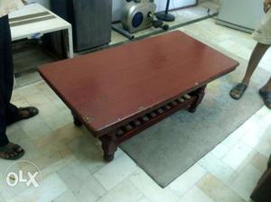 Teak wood table Senior citizen vacating wants to