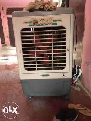 White And Gray Portable AC Unit