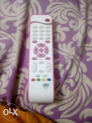 White And Purple Remote Control