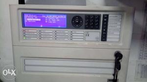 White Corded Home Appliance With Digital Display