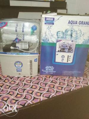 Aqua grand water filter only for  year