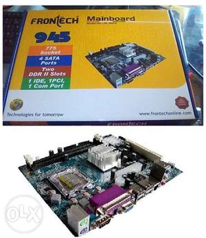 Green And Purple Frontech 945 Mainboard Computer Motherboard