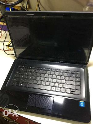 Hp laptop top condition. 500gb harddisk 2 gb raim