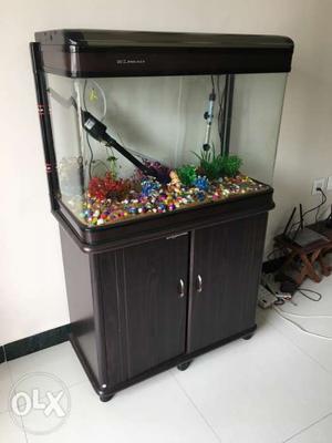 Just one month old aquarium, total set 4 feet