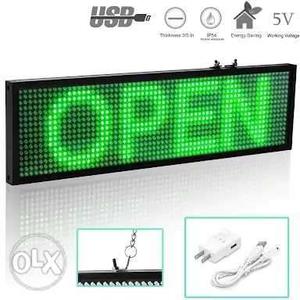 Led moving display board manufacturer please call