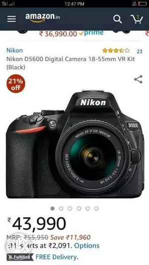 Nikon d mm lence full kit only 7 months