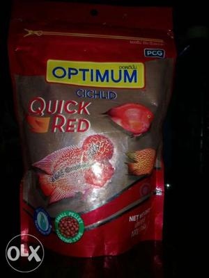 Optimum Cichlid Quick Red Food Pack
