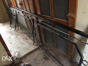 11x3 feet iron railing