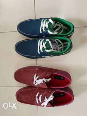 2 pairs of casual shoes. Size 9